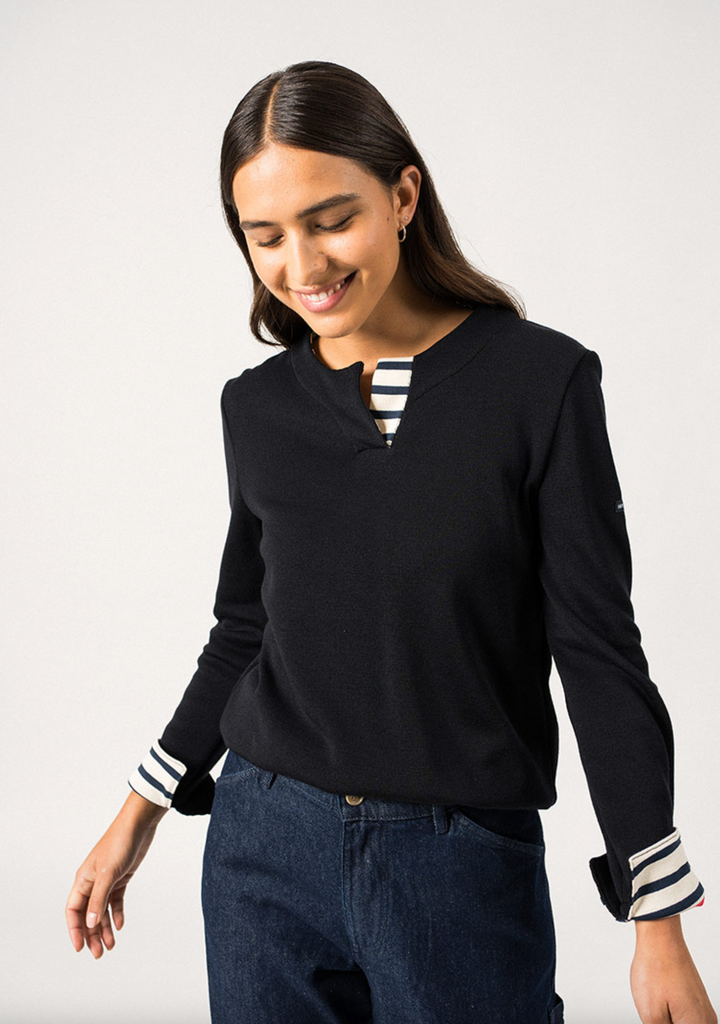 Pull Quille Femme Saint James - Navy