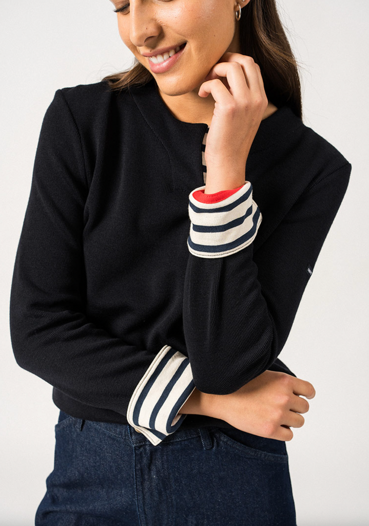 Pull Quille Femme Saint James - Navy