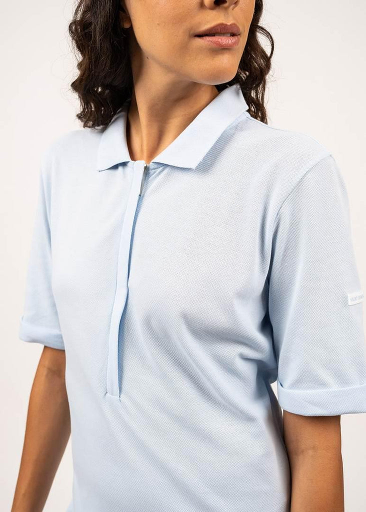Robe polo Saint James Sheryl - Ciel